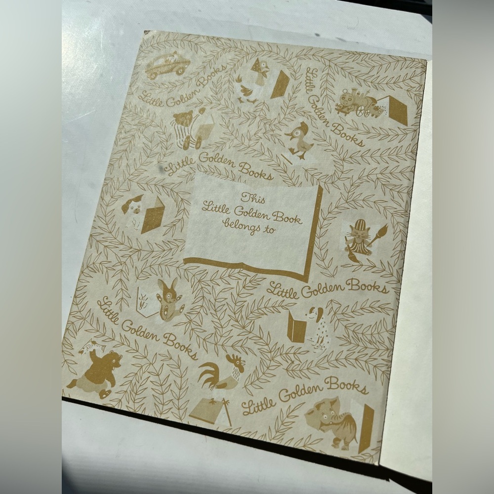 Disney's CINDERELLA ~ 1950 MMC Little Golden Book - Picture 2 of 6